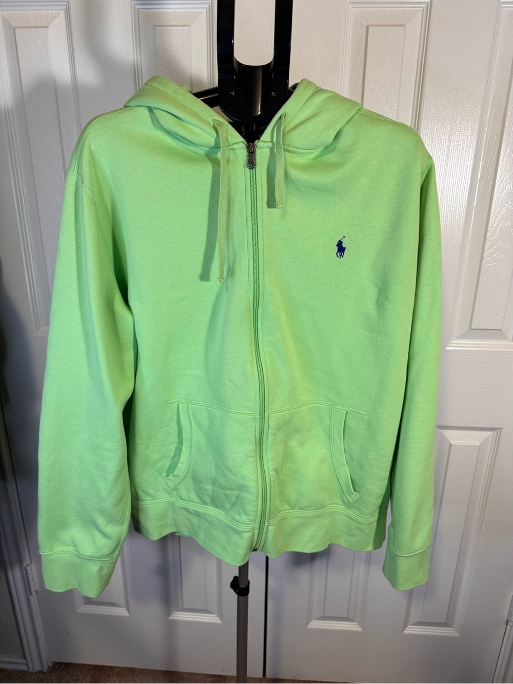 Polo by Ralph Lauren Bright Lime Green  Zip Hoodie